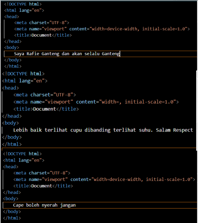 Struktur Tabel phpMyAdmin